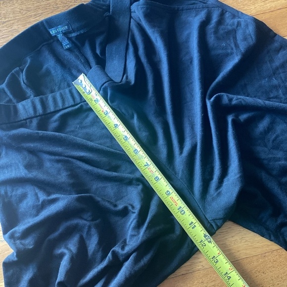 Eileen Fisher Black Wide Leg Pants Size Large - Picture 10 of 16